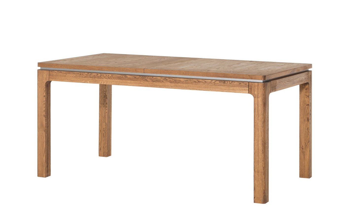 99rooms Esstisch Marengo Massivholz Eiche Rustikal (Esstisch, Tisch), aus Massivholz, ausziehbar, rechteckig, Skandinavisch Design von 99rooms