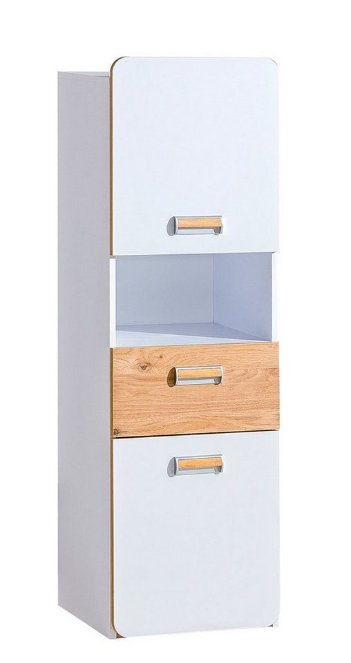 99rooms Kinderkleiderschrank Laterne (Kinderschrank, Mehrzweckschrank) 2-türig, mit Fach und Schublade, viel Stauraum, Modern Design, für Kinder von 99rooms