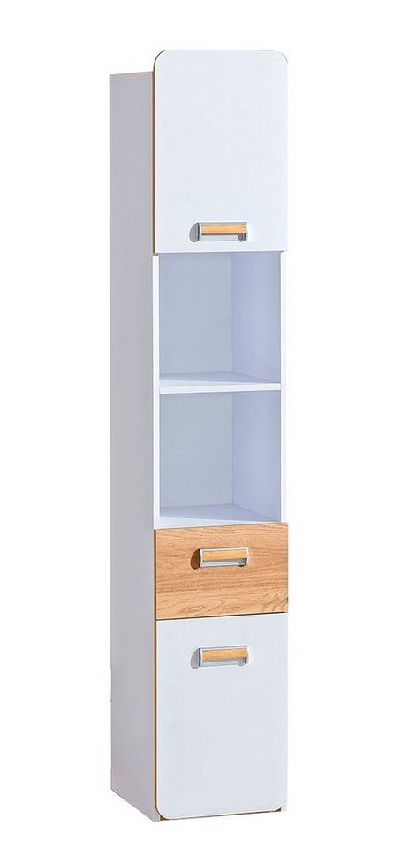 99rooms Kinderkleiderschrank Laterne (Kinderschrank, Mehrzweckschrank) 2-türig, mit Fächern und Schublade, viel Stauraum, Modern Design, für Kinder von 99rooms