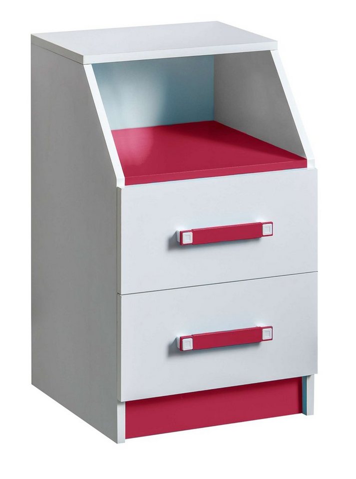 99rooms Kinderkleiderschrank Taira (Container, Schreibtisch-Unterschrank) mit Schubladen, Vollauszug, viel Stauraum, Design Modern, für Kinder von 99rooms