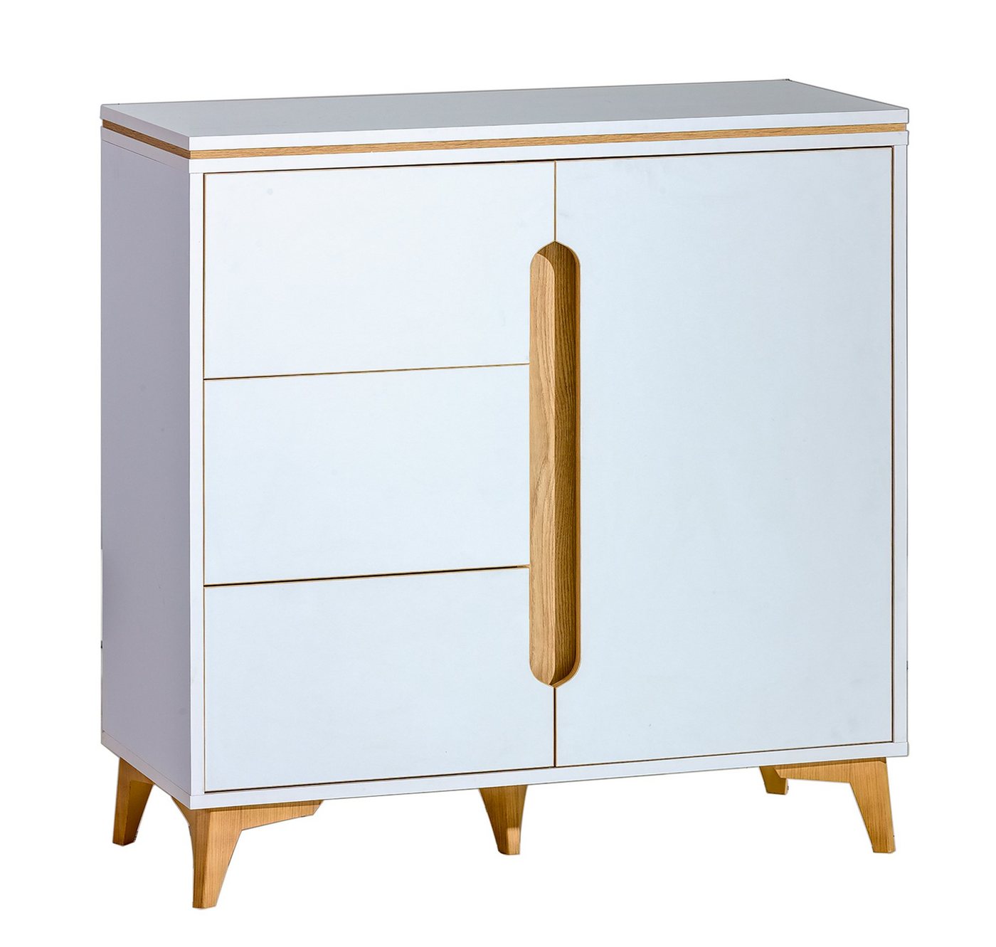 99rooms Kommode Grete (Sideboard, Standschrank), mit Einlegeboden, Modern Design, Spanplatte, viel Stauraum von 99rooms