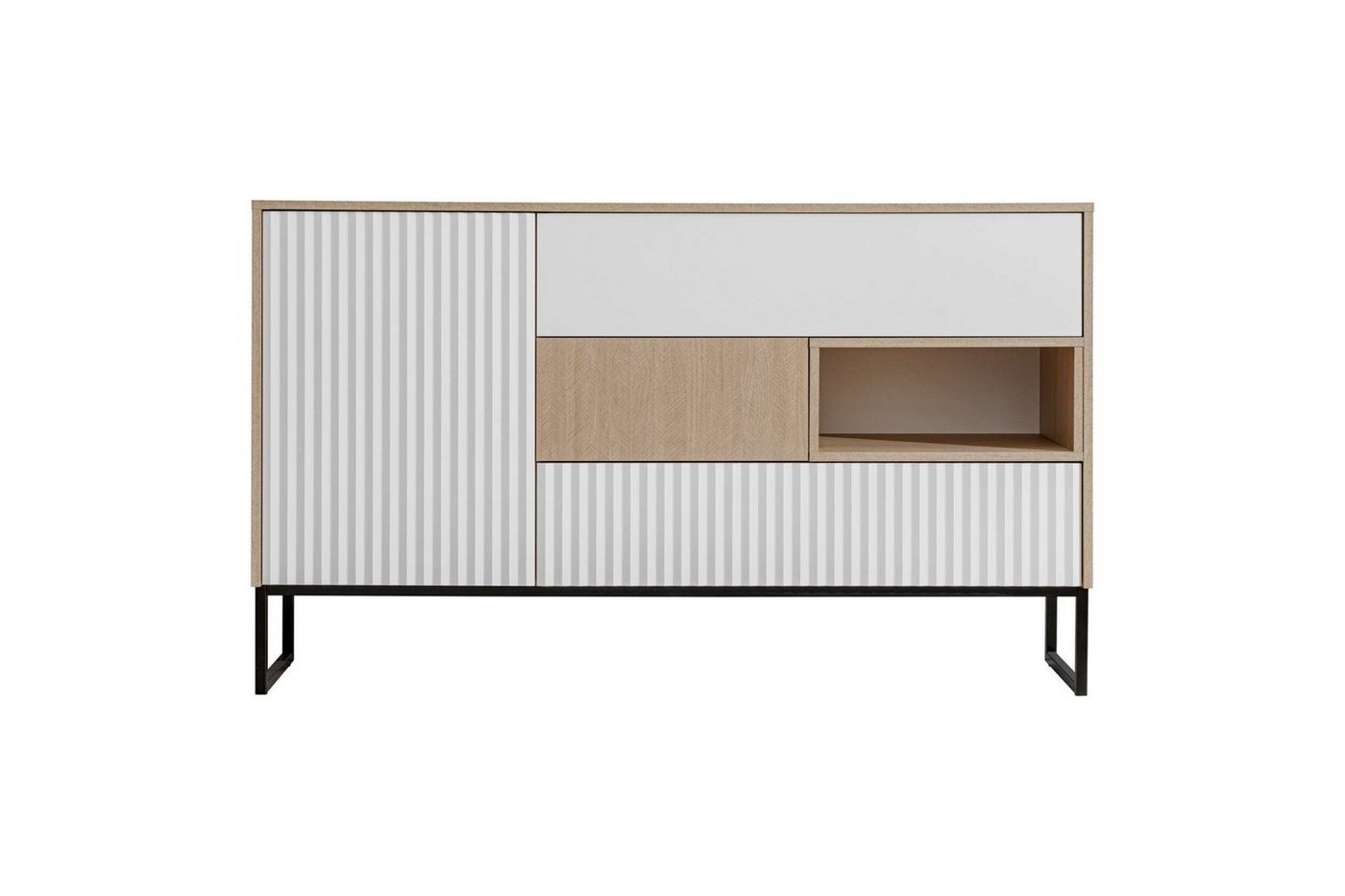 99rooms Kommode Odo (Sideboard, Schubladenkommode, Schrank), Kommode, Modern Design, mit Schubladen, mit viel Stauraum, stehend von 99rooms