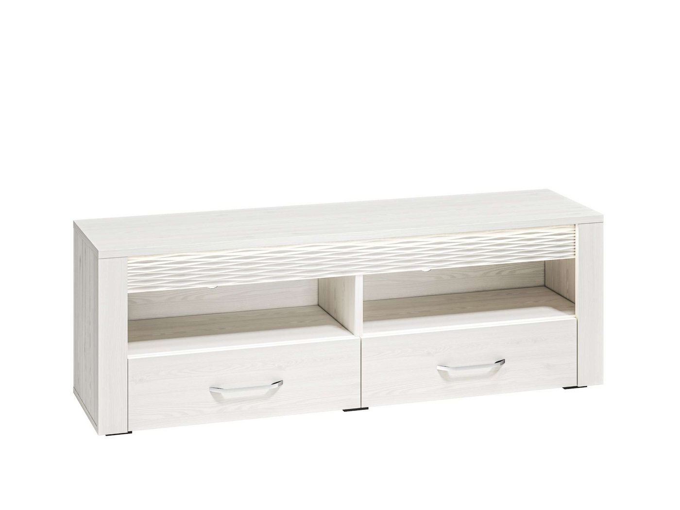 99rooms Lowboard Cameo Schneekiefer (TV-Kommode, TV-Schrank), Design von 99rooms