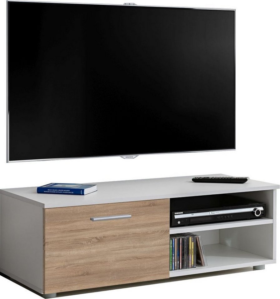 99rooms Lowboard Teka XII (TV-Kommode, TV-Schrank, Fernsehschrank), wahlweise mit LED-Beleuchtung, Modern Design, aus Holzwerkstoff, viel Stauraum, variabel stellbar, für Wohnzimmer von 99rooms