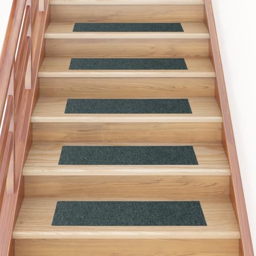 Sufrk Selbstklebende Treppenmatten 15 STK. Treppenstufen Matten Treppen Teppichstufen Stufenteppich Selbstklebend Rechteckig 76x20 cm Grün Sufrk Selbstklebende Treppenmatten 15 STK. Treppenstufen Matten Treppen Teppichstufen Stufenteppich Selbstklebend Rechteckig 76x20 cm Grün von Sufrk