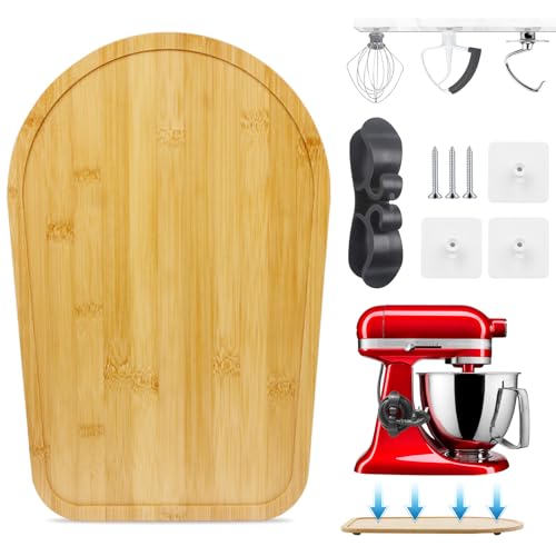 Bambus Gleitbrett Kompatibel mit KiTchen Aid Küchenmaschine 4.5-5 Qt - Verschiebbare Unterlage Passend für KiTChen Aid Mixer 4.5-5 Qt 5K45SS 5KSM175PS 5KSM125, Rührmaschine Küchenmaschine Zubehör Bambus Gleitbrett Kompatibel mit KiTchen Aid Küchenmaschine 4.5-5 Qt - Verschiebbare Unterlage Passend für KiTChen Aid Mixer 4.5-5 Qt 5K45SS 5KSM175PS 5KSM125, Rührmaschine Küchenmaschine Zubehör von Sun3drucker