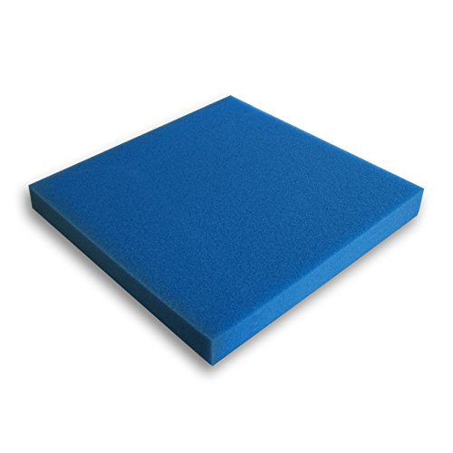 Filtermatte Schaumstoff 50x50x5cm 30ppi Teichfilter Aquarienfilter Filter Wasser von Wiltec