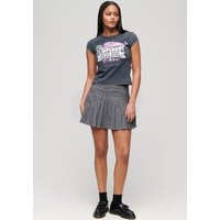 Superdry Kurzarmshirt "VARSITY BURNOUT CAP SLV TEE" von Superdry