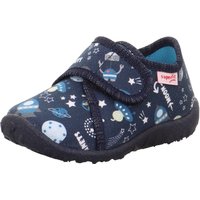 Superfit Hausschuh "SPOTTY WMS: Mittel", Klettschuh, Kindergarten Schuhe mit Klettriegel von Superfit