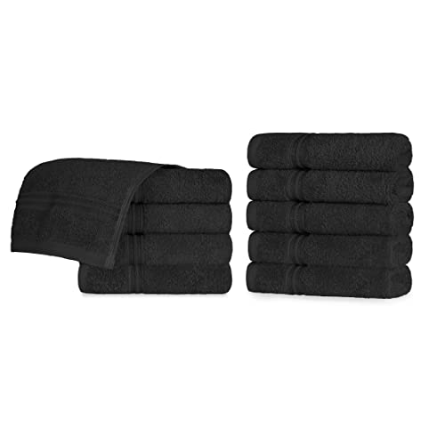 SUPERIOR NS Handtuch-Set, Baumwolle, Schwarz, Face Towel, 10 von Superior