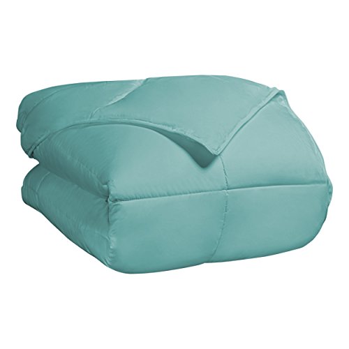 Superior Klassische Wendedecke für alle Jahreszeiten, Daunen-Alternative, bequem, flauschig, gemütlich, leicht, dekorativ, Plüsch, übergroße Bettwäsche, Box-Stepp-Design, Doppelbett, Türkis Superior Klassische Wendedecke für alle Jahreszeiten, Daunen-Alternative, bequem, flauschig, gemütlich, leicht, dekorativ, Plüsch, übergroße Bettwäsche, Box-Stepp-Design, Doppelbett, Türkis von Superior