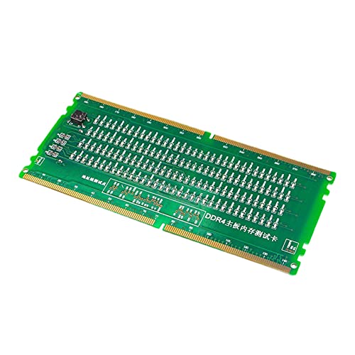 Laptop Motherboard Memory Slot DDR4 Diagnoseanalysator Testkarte Notebook LED Tester Karte Ersatz für Laptop PC Speicher Testgerät DDR4 Speicher Prüfen Gerät Desktop Testkit LED Speicherkarte von Sweeaau