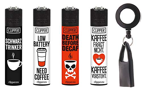SweedZ Clipper Kaffee im 4er- Set mit Gratis Lighter Leasher von SweedZ