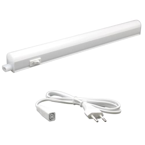 Sweet Led Unterbauleuchte Weiß IP20 10W Deckenstrahler Deckenleiste mit Stecksystem Küche Lichtleiste Decke | 4000k neutralweiß, weiß - 88,6cm von Sweet Led