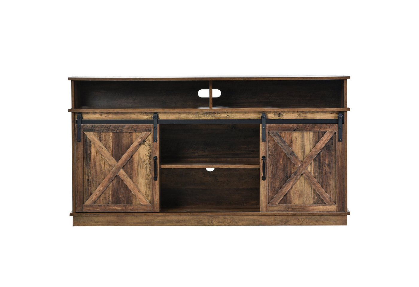 Sweiko Lowboard, Sideboard mit 2 offenen Regalen und verstellbaren Einlegeböden Sweiko Lowboard, Sideboard mit 2 offenen Regalen und verstellbaren Einlegeböden von Sweiko