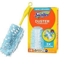 Swiffer DUSTER STAUBMAGNET mit Febreze-Duft Staubfangtücher Mikrofaser, 9 Tücher von Swiffer