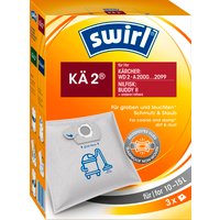 Swirl Staubsaugerbeutel "KÄ 2", (Packung, 3 St.), Staubsaugerbeutel für Kärcher & Nilfisk Nass- und Trockensauger von Swirl