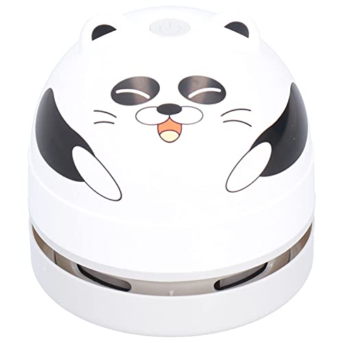 Desktop-Staubsauger USB-Lade Cartoon Staubsauger Staubfänger für Tischstaubfeger (Panda-Muster) von Sxhlseller