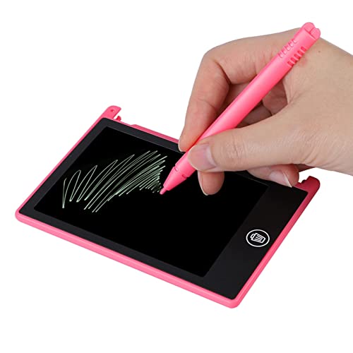 Sxhlseller Schreibtafel, 4,5 Zoll Leichtes Ultradünnes Multifunktionales LCD-Handschrift-Schreibtafel-Zeichenbrett für/Memo (Rot) von Sxhlseller