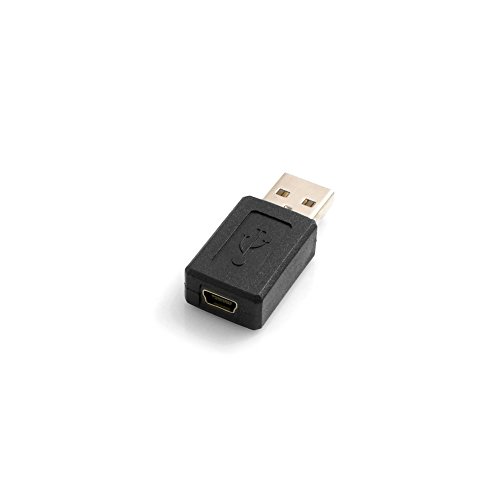 System-S OTG Adapter USB A Stecker zu Mini USB Buchse Adapter Stecker On-The-Go Host Kabel von System-S