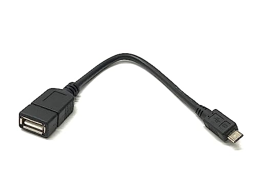 T-ProTek OTG Micro Kabel Adapter USB Host Datenübertragung Datenkabel kompatibel für Fujitsu Stylistic ST6012 MF061D von T-ProTek