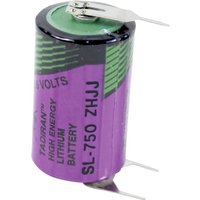 Tadiran - Batteries sl 750 pt Spezial-Batterie 1/2 aa U-Lötpins Lithium 3.6 v 1100 mAh 1 St. von TADIRAN