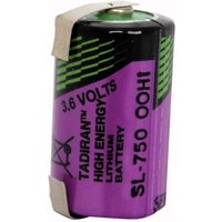 Batteries sl 750 t Spezial-Batterie 1/2 aa U-Lötfahne Lithium 3.6 v 1100 mAh 1 St. - Tadiran von TADIRAN