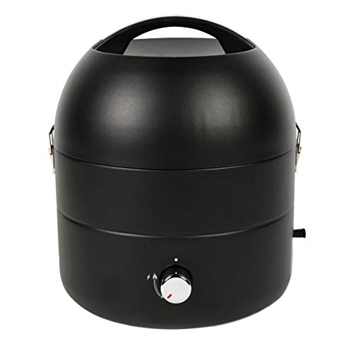 TAINO Grill-to-go Tischgrill Kompakt-Grill Gasgrill Gas Tisch Edelstahl-Brenner BBQ Camping von TAINO