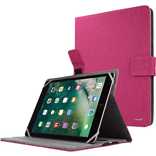 TECHGEAR PowerSuit Folio Hülle für iPad 9,7 2018/2017 iPad Pro 9,7, iPad Air/Air 2 (9,7 Zoll) - Schutzhülle mit Integriertem 4000mah Power Bank und Standfuß - Rosa von TECHGEAR