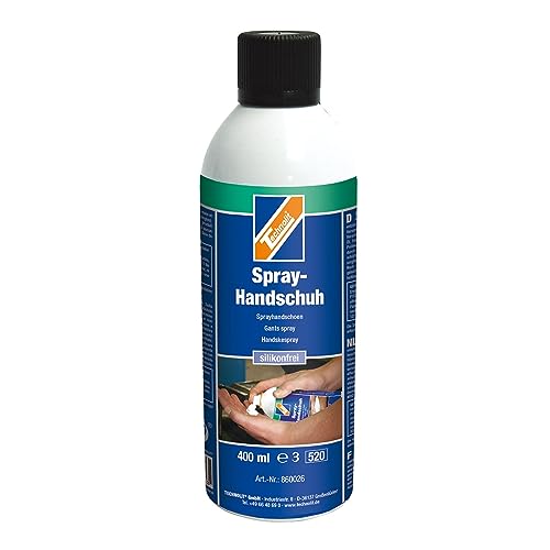 TECHNOLIT Spray-Handschuh 400ml, unsichtbarer Handschuh, erleichtert Handreinigung, silikonfrei von TECHNOLIT