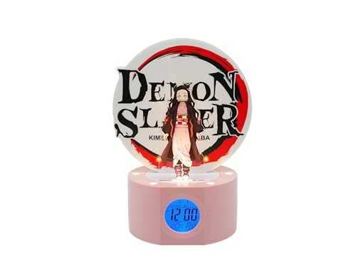 TEKNOFUN Demon Slayer Nezuko Wecker mit Licht von TEKNOFUN