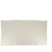 Teppich mimetismus polyester baumwolle geflecht 50x90 cm - weiss - Tendance - weiß von TENDANCE