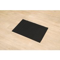 Teppich aus rutschfestem pvc 50x70 cm - schwarz - Tendance - Schwarz von TENDANCE