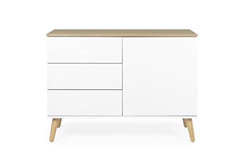 Tenzo 1674-454 Dot Designer Sideboard Holz, 43 x 109 x 79 cm von TENZO