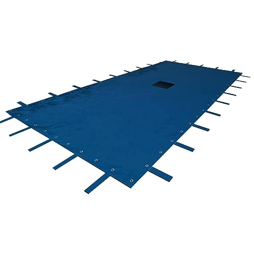 Rechteckige Poolabdeckung Blau 7 x 4 von TERRE JARDIN