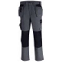 Texxor - Bundhose panama grau/schwarz (270 g/m²) 65% Poly 35% Baum 431724 Gr.24 von TEXXOR