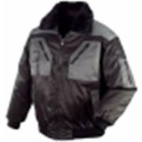 Piloten-Jacke oslo schwarz/anthr. 60% Poly. 40% Baum. 4170XXL Gr.XXL - Texxor von TEXXOR