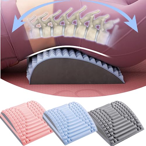 Refresh – Nacken- und Rückenstrecker, Nackenknacker zur Linderung von Schmerzen im unteren Rückenbereich, mehrstufig verstellbares Wirbelsäulenbrett für Bandscheibenvorfall, Ischias, Skoliose, Rücke von TEmkIn