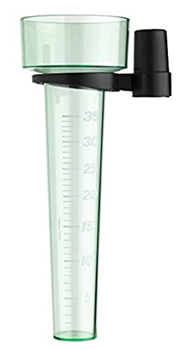 TFA Dostmann Regenmesser analog, 47.1013, wetterbeständig, für den Garten, Regenmenge messen, grün von TFA Dostmann