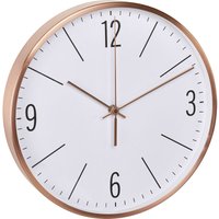 Tfa Dostmann - 60.3534.51 Funk Wanduhr 300 mm x 45 mm Kupfer Schleichendes Uhrwerk (lautlos) von TFA Dostmann