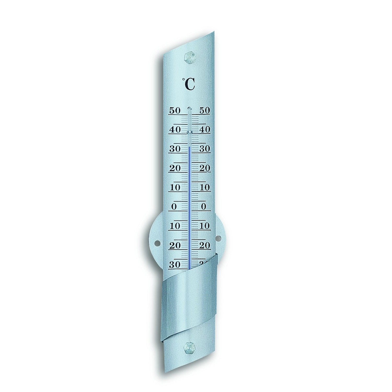TFA Innen-Außen-Thermometer Aluminium von TFA