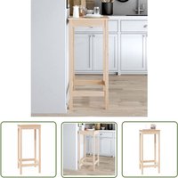 Bartisch 50x50x110 cm Massivholz Kiefer - Esstisch - Holzt Tisch - Bartisch - Bistrotisch - Kiefernholz - The Living Store Bartisch 50x50x110 cm Massivholz Kiefer - Esstisch - Holzt Tisch - Bartisch - Bistrotisch - Kiefernholz - The Living Store von THE LIVING STORE