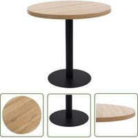 Bistrotisch Hellbraun 80 cm mdf - Esstisch - Bistrotisch - Wohnzimmertisch - Kleiner Tisch - Runder Tisch - The Living Store Bistrotisch Hellbraun 80 cm mdf - Esstisch - Bistrotisch - Wohnzimmertisch - Kleiner Tisch - Runder Tisch - The Living Store von THE LIVING STORE
