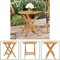 Bistrotisch Ø46x47 cm Massivholz Akazie - Holztisch - Esszimmertisch - Balkontisch - Gartenmöbel - Outdoor Möbel - The Living Store Bistrotisch Ø46x47 cm Massivholz Akazie - Holztisch - Esszimmertisch - Balkontisch - Gartenmöbel - Outdoor Möbel - The Living Store von THE LIVING STORE