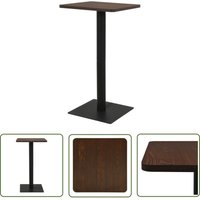 VidaXL Bistrotisch Dunkle Esche 50x50x107 cm VidaXL Bistrotisch Dunkle Esche 50x50x107 cm von THE LIVING STORE