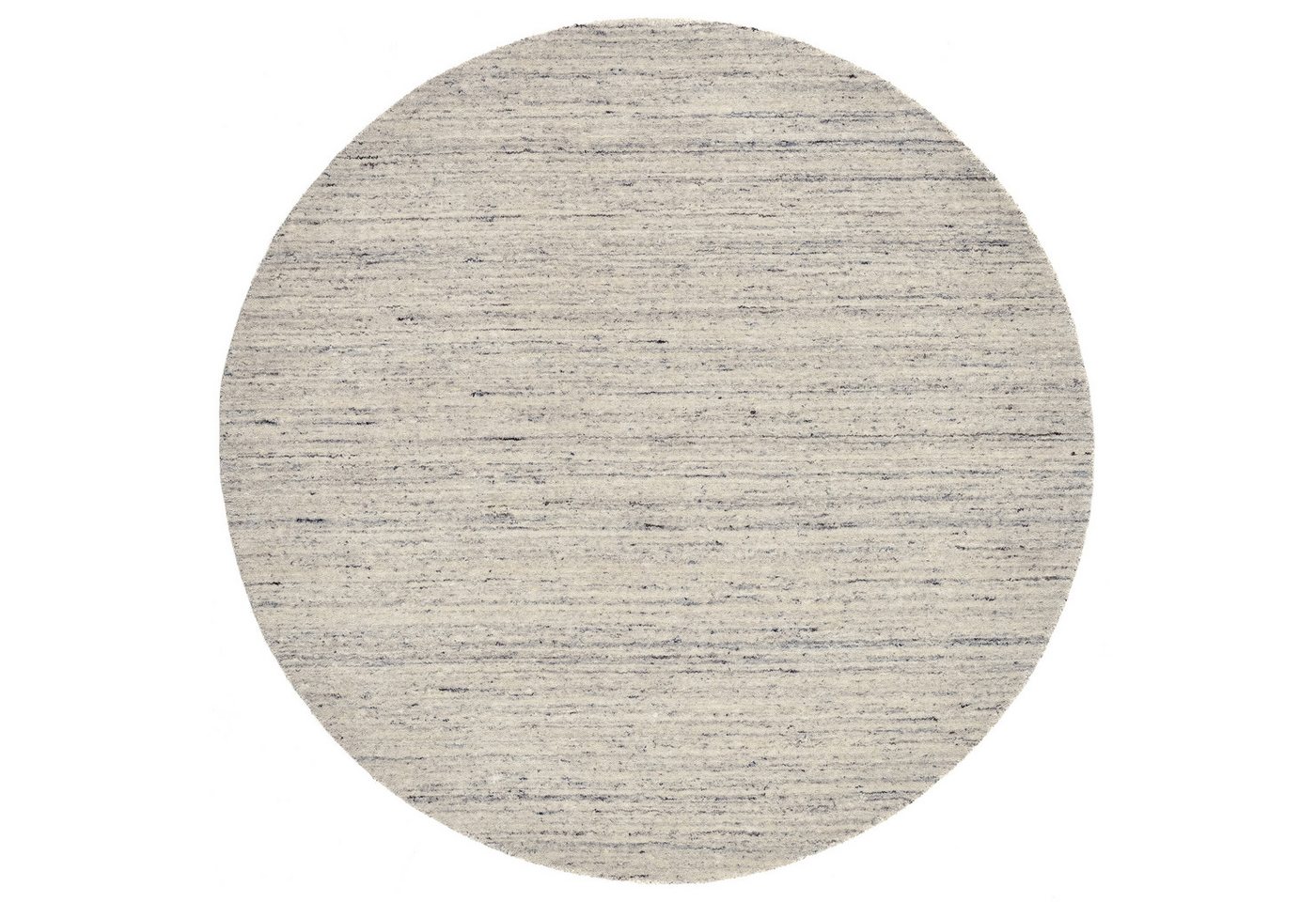 THEKO Wollteppich Pure UNI, rund, Höhe: 14 mm, Handwebteppich, meliert, reine Wolle, handgewebt THEKO Wollteppich Pure UNI, rund, Höhe: 14 mm, Handwebteppich, meliert, reine Wolle, handgewebt von THEKO