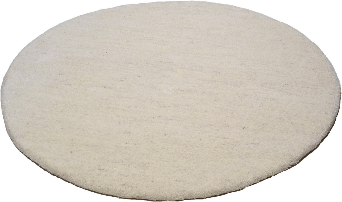 THEKO Wollteppich Amravati, rund, Höhe: 28 mm, echter Berber Teppich aus Marokko, reine Wolle, handgeknüpft THEKO Wollteppich Amravati, rund, Höhe: 28 mm, echter Berber Teppich aus Marokko, reine Wolle, handgeknüpft von THEKO