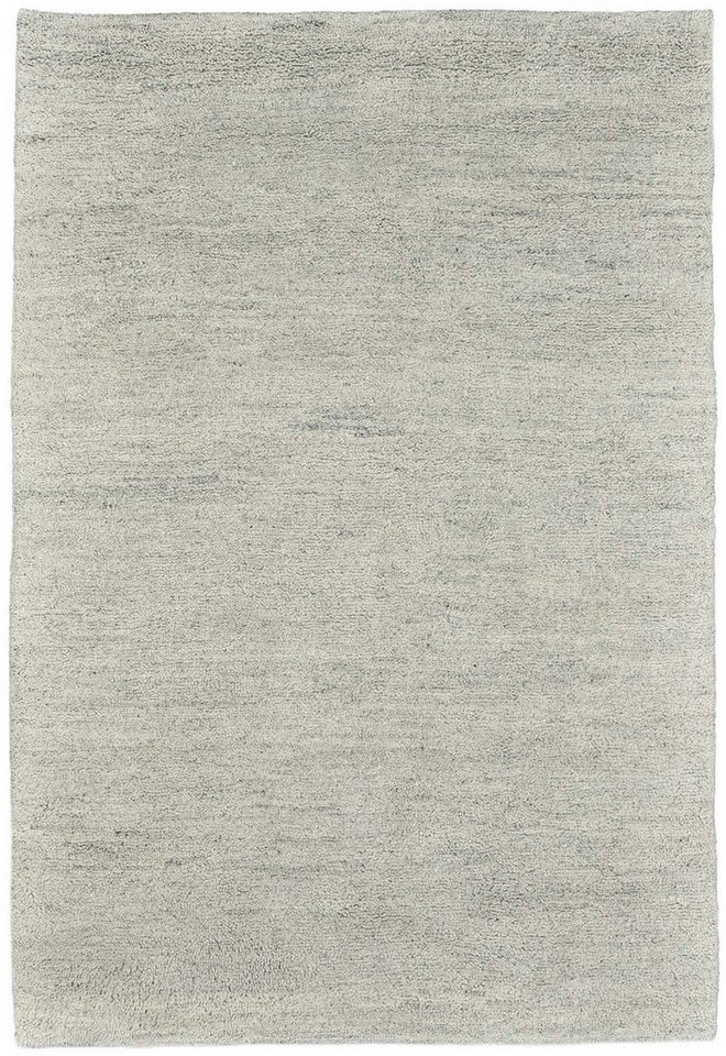 THEKO Wollteppich Hadj Uni, rechteckig, Höhe: 25 mm, echter Berber Teppich, reine Wolle, meliert, handgeknüpft THEKO Wollteppich Hadj Uni, rechteckig, Höhe: 25 mm, echter Berber Teppich, reine Wolle, meliert, handgeknüpft von THEKO