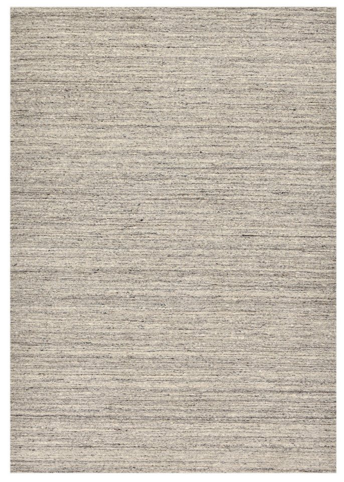THEKO Wollteppich Pure UNI, rechteckig, Höhe: 14 mm, Handwebteppich, meliert, reine Wolle, handgewebt THEKO Wollteppich Pure UNI, rechteckig, Höhe: 14 mm, Handwebteppich, meliert, reine Wolle, handgewebt von THEKO