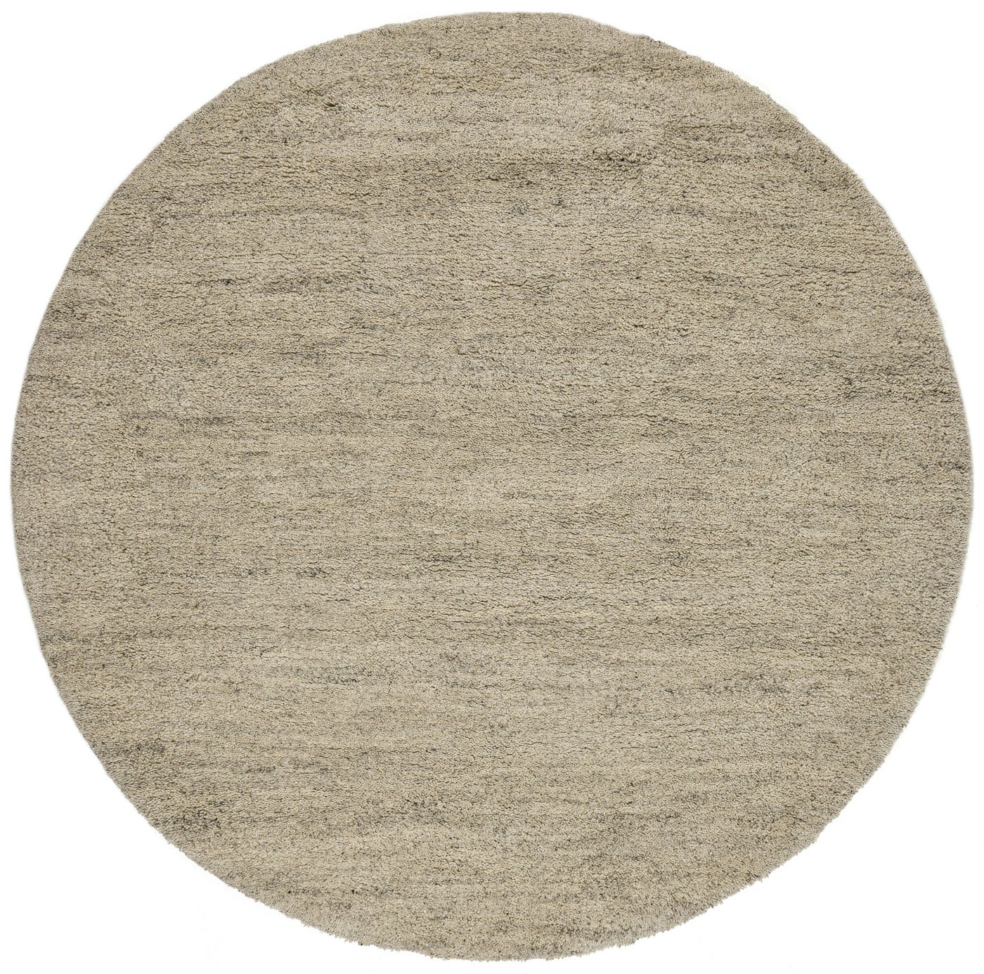 THEKO Wollteppich Taza Royal, rund, Höhe: 24 mm, echter Berber Teppich aus Marokko, reine Schurwolle, handgeknüpft THEKO Wollteppich Taza Royal, rund, Höhe: 24 mm, echter Berber Teppich aus Marokko, reine Schurwolle, handgeknüpft von THEKO